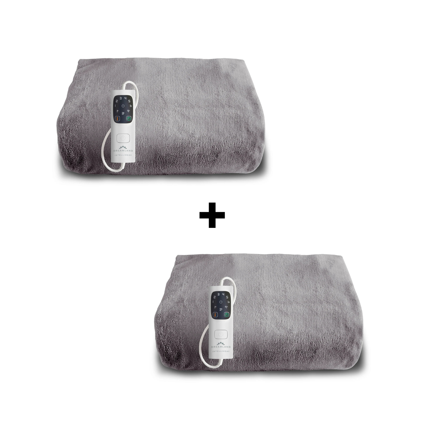UNBIND QUILT SWITCH SWEAT グレー　M Snuggle Up Luxury Heated Throw Grey Bundle – DreamlandUK
