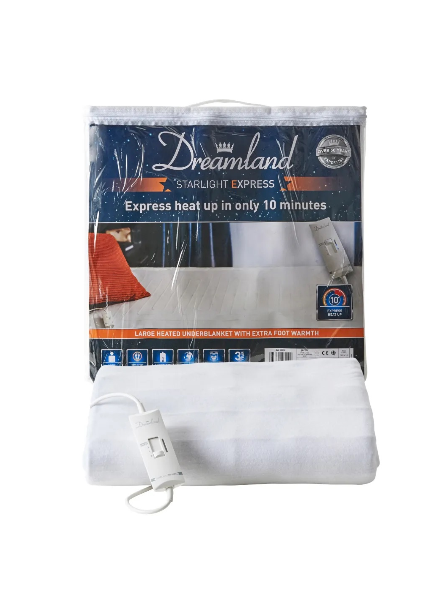 Starlight Express Heated Underblanket Single – DreamlandUK