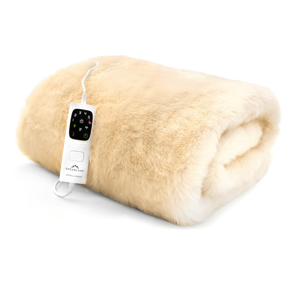 Hygge Days Luxury Faux Fur Warming Throw - Arctic Fox