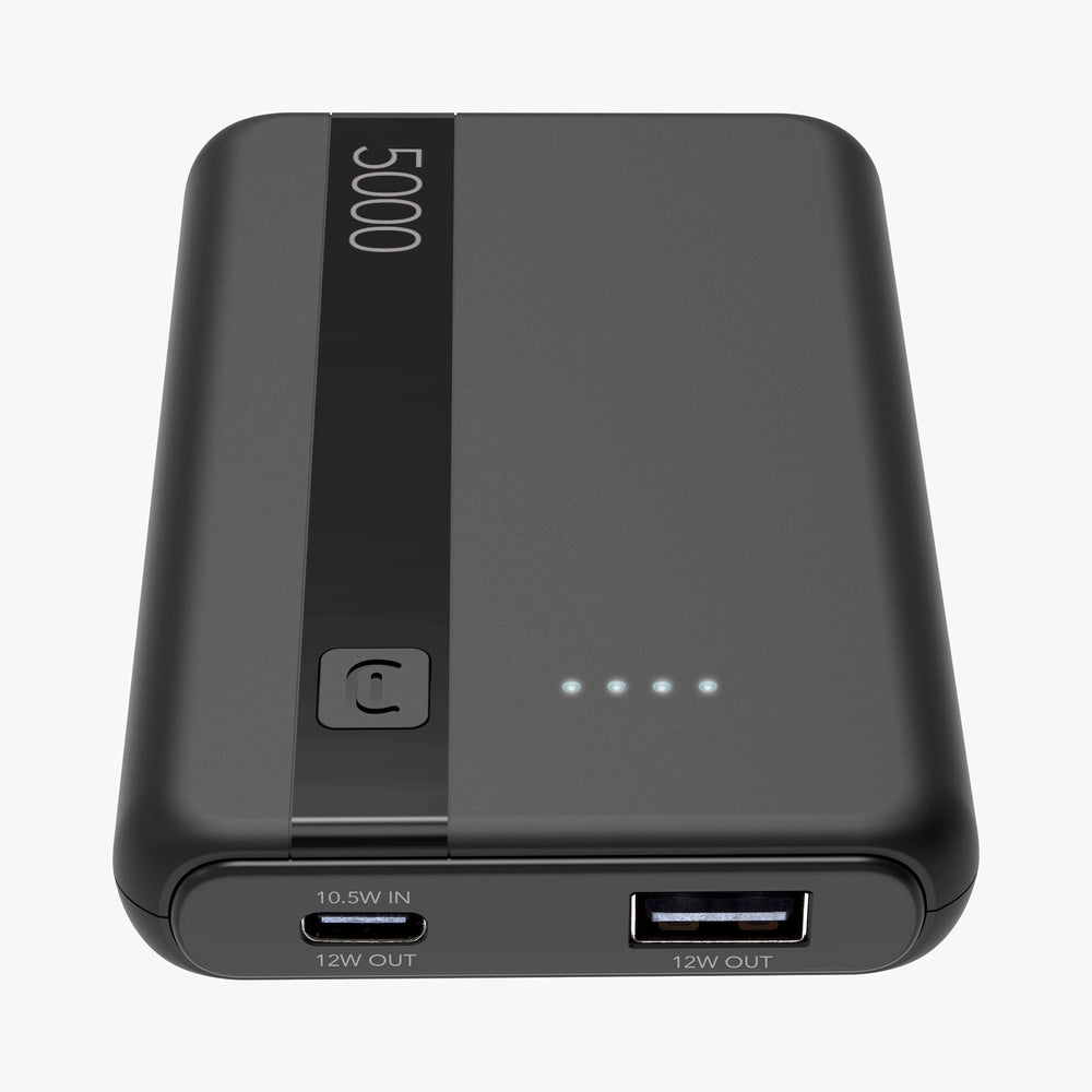 Cordless Heat on the Go Puffer Scarf Blue + PowerBank