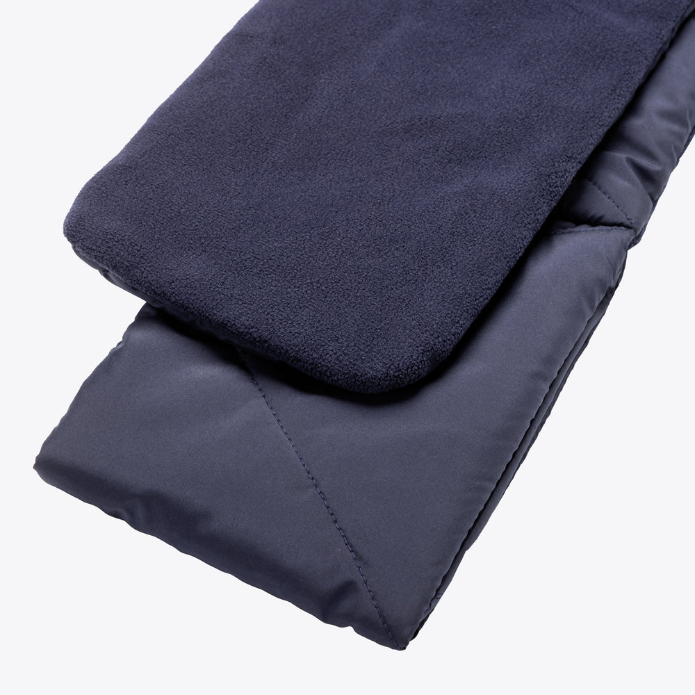 Cordless Heat on the Go Puffer Scarf Blue