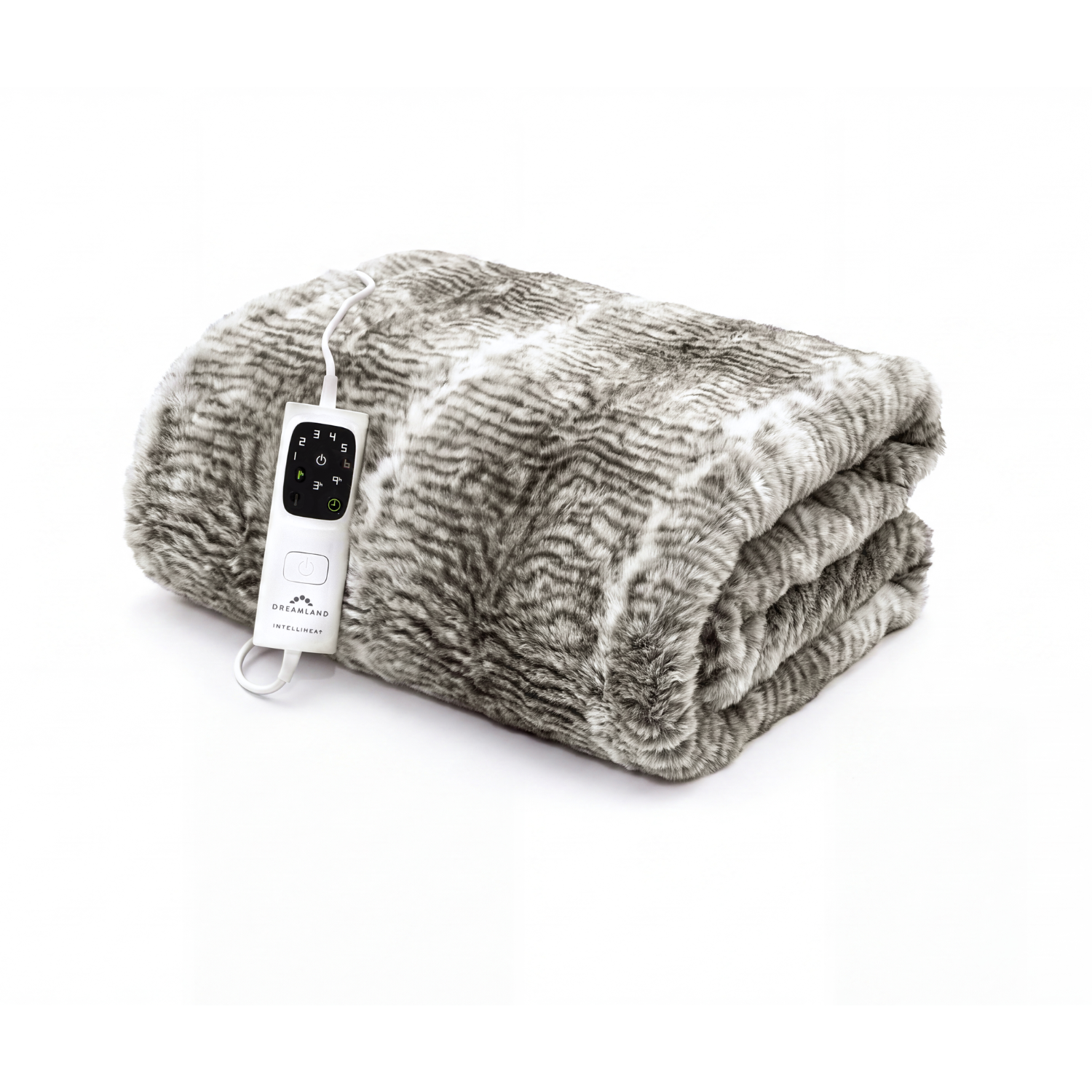 Hygge Days Luxury Faux Fur Warming Throw - Zebra Print