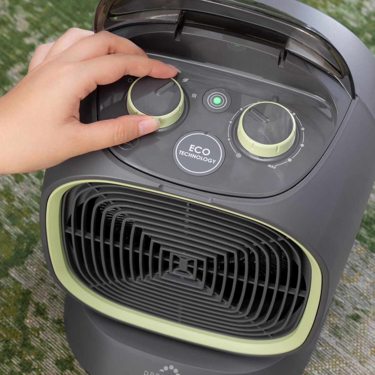 Silent Power Eco Fan Heater - Low-Energy Fan Heater & Cooler