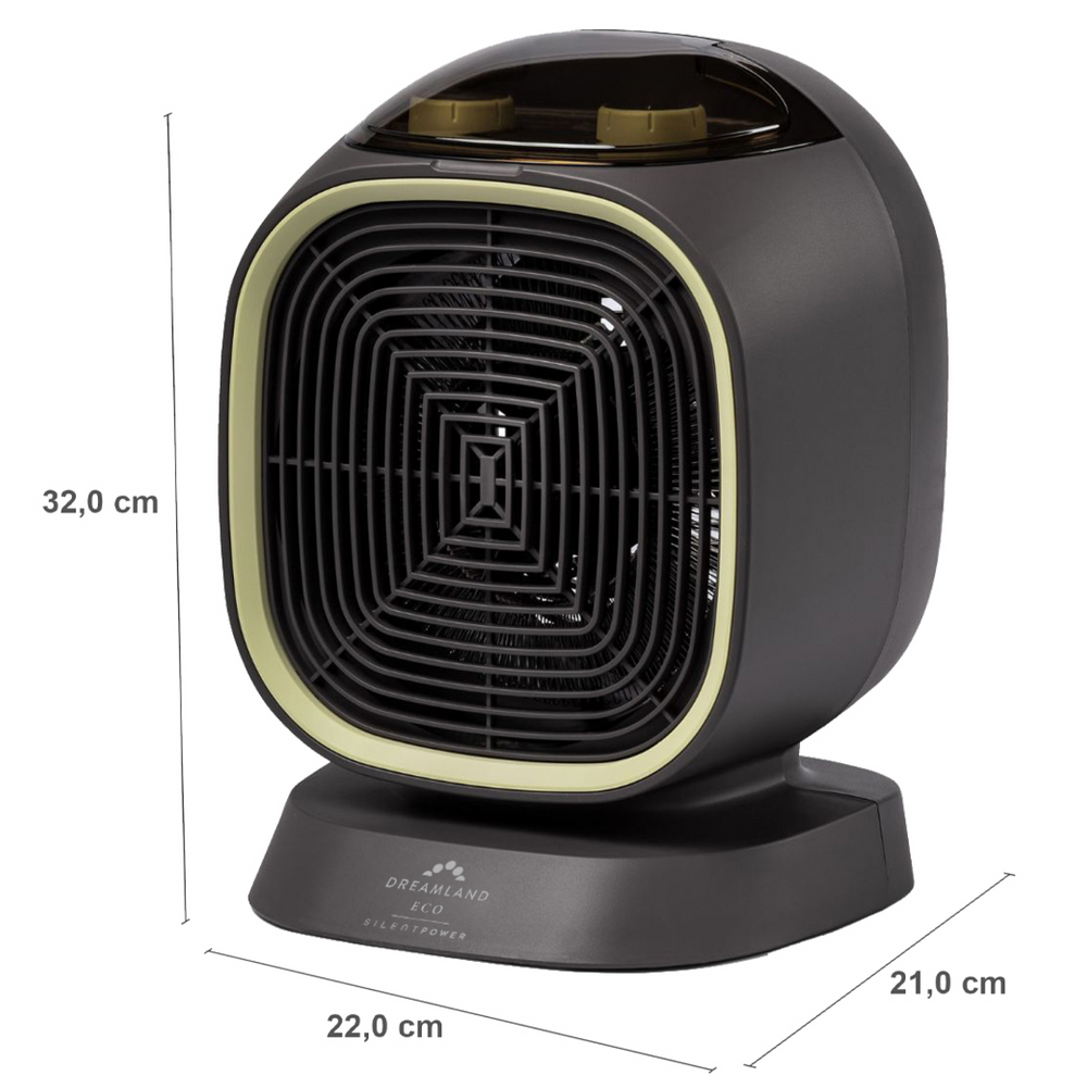 Silent Power Eco Fan Heater - Low-Energy Fan Heater & Cooler