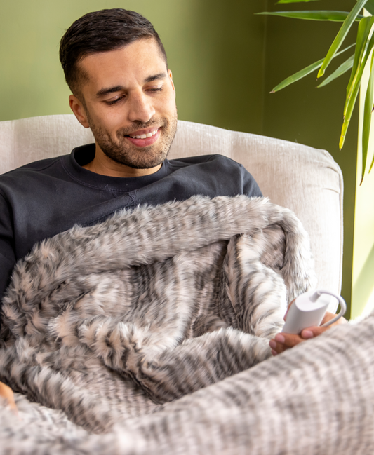 Dreamland relaxwell deluxe faux fur hotsell