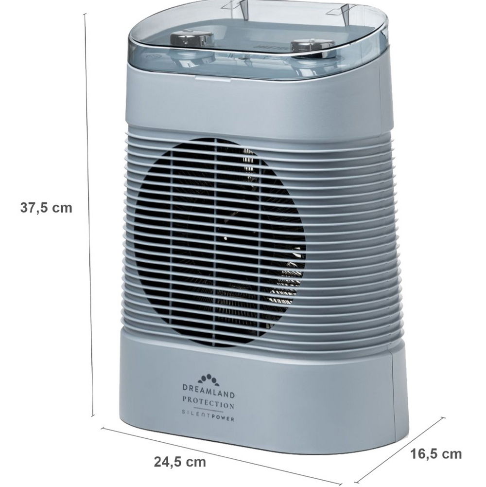 Silent Power Protection Fan Heater & Cooler