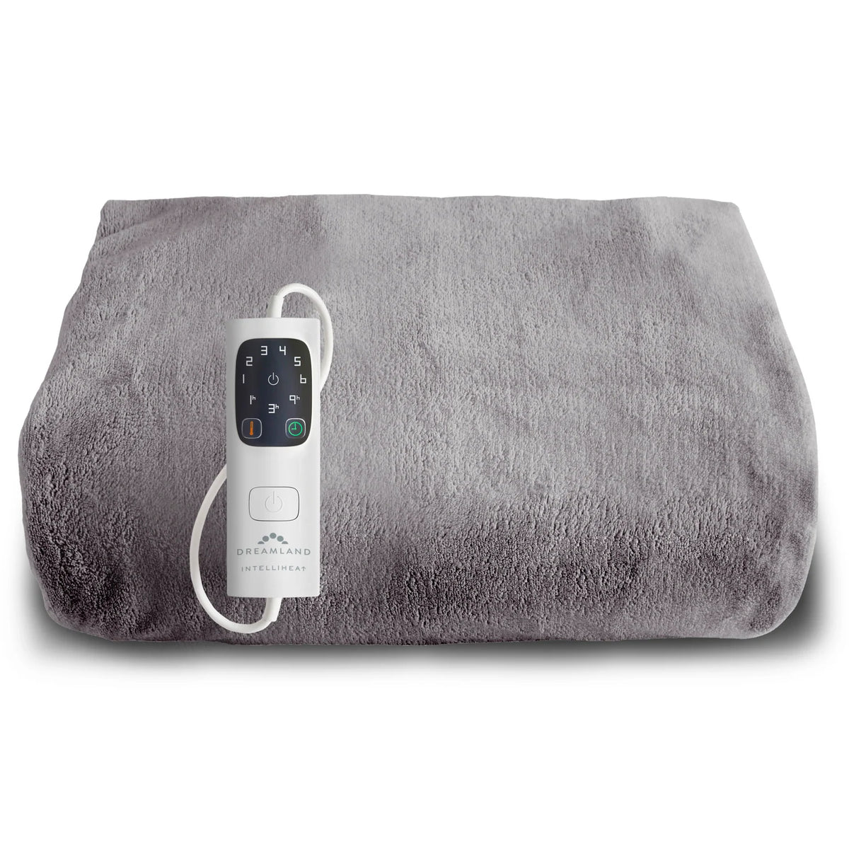 Snuggle Up Luxury Heated Throw Black & Grey Bundle