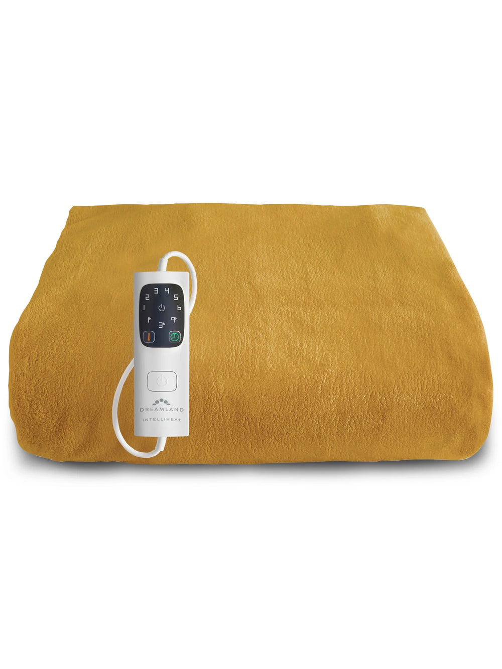 Snuggle Up Luxury Heated Throw Pink & Mustard Bundle