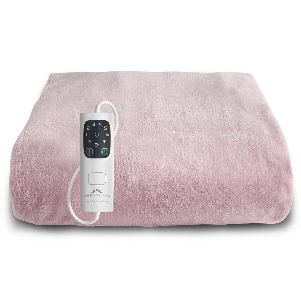 Snuggle Up Luxury Heated Throw Pink Bundle