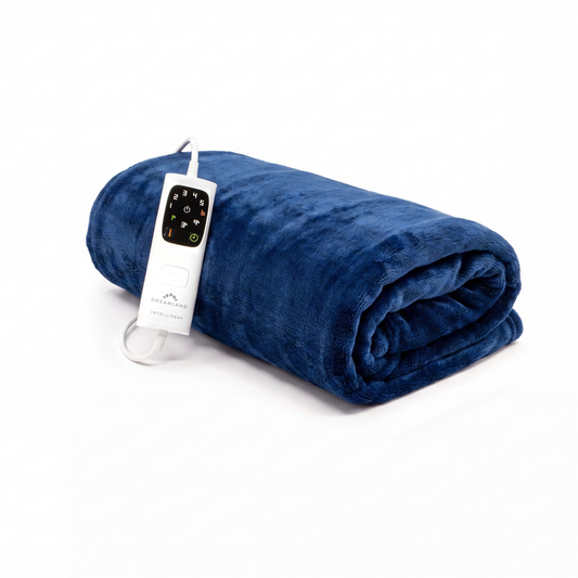 Snuggle Up Electric Warming Throw - Navy