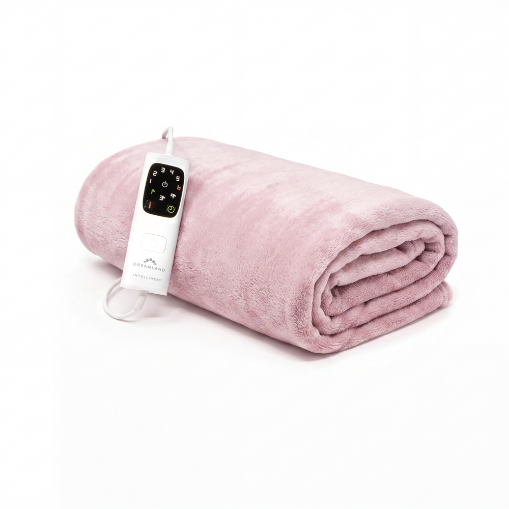 Snuggle Up Electric Warming Throw - Pink