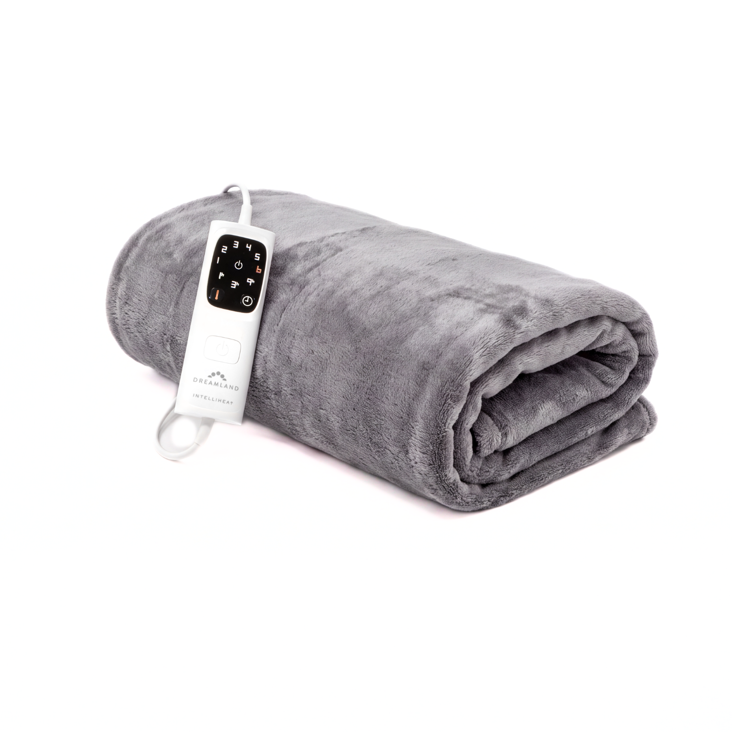 Snuggle Up Electric Warming Throw - Grey