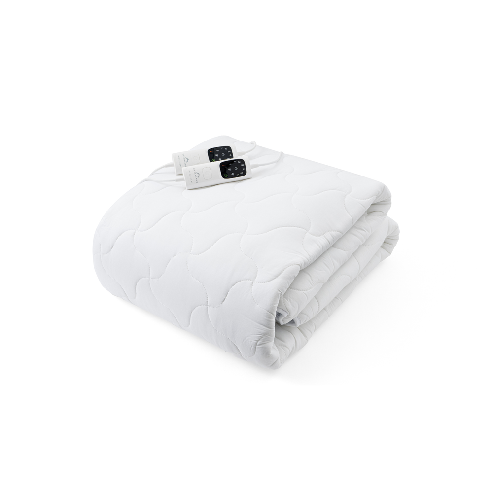Pure Comfort Bamboo Plant-Based Textile Underblanket Double Dual