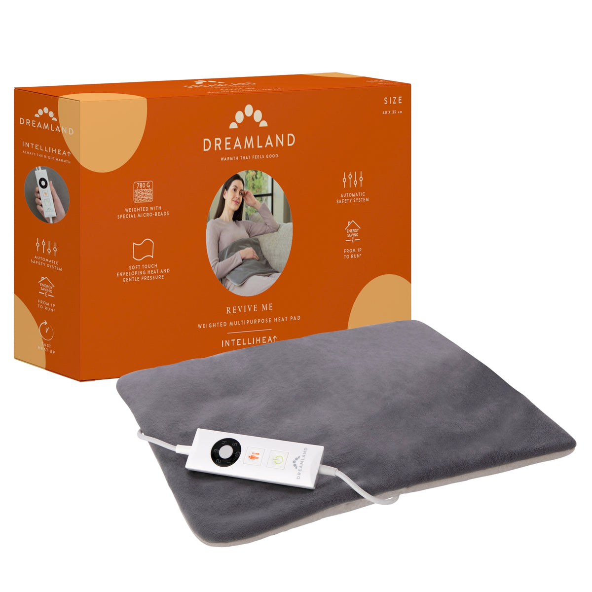 Dreamland Revive Me Multipurpose Weighted Heat Pad – DreamlandUK