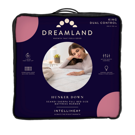 Dreamland electric blanket king size hotsell