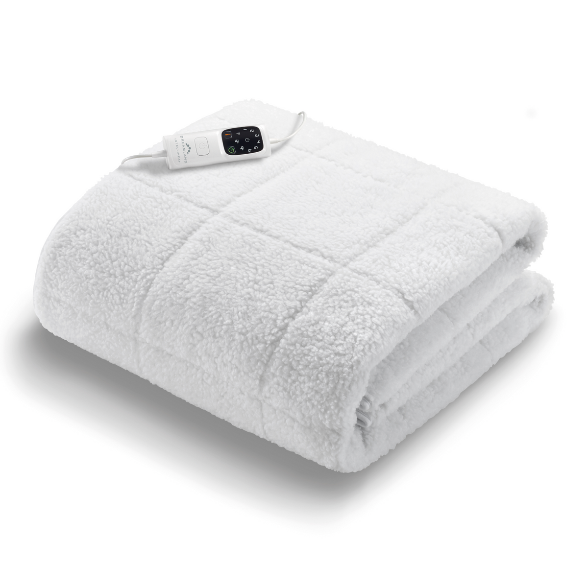 Hunker Down Scandi Sherpa Underblanket - Single with Single Controller