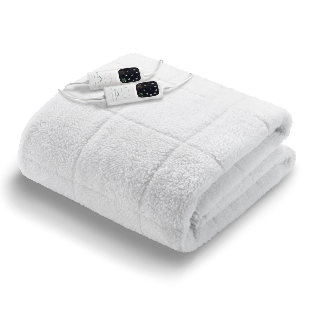 Hunker Down Scandi Sherpa Underblanket - Super King with Dual Controllers
