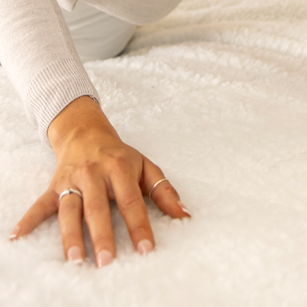 Hunker Down Scandi Sherpa Underblanket - Double with Single Controller