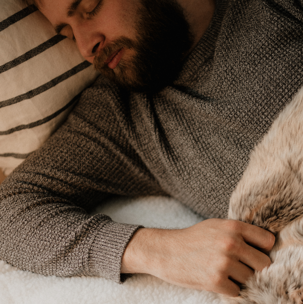Hunker Down Scandi Sherpa Underblanket - Double with Single Controller