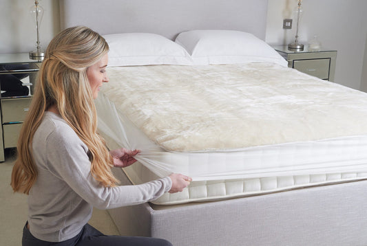 Intelliheat Faux Fur Mattress Protector King – DreamlandUK